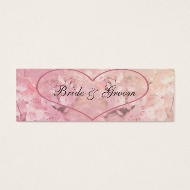 Heart Wedding Favor (Front)