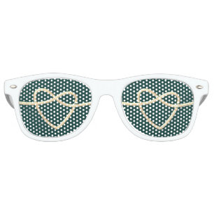 Heart Wedding Party Favor Retro Sunglasses