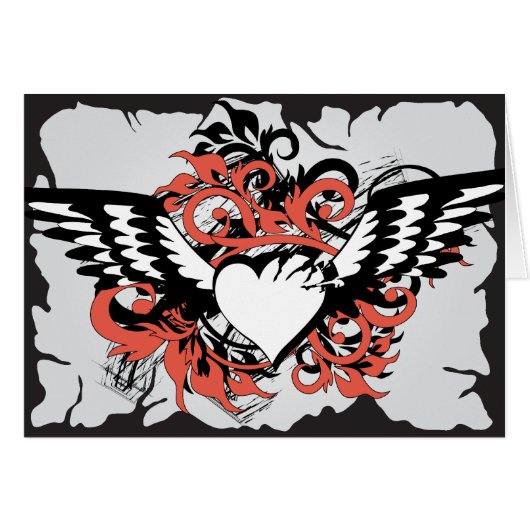 heart&wings_card cards (Front Horizontal)
