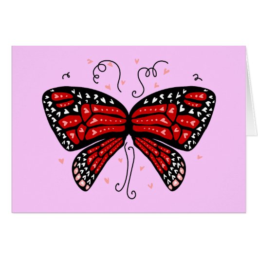 Heart Wings Cards (Front Horizontal)