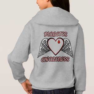 Heart/Wings...Diabetes Hoodie