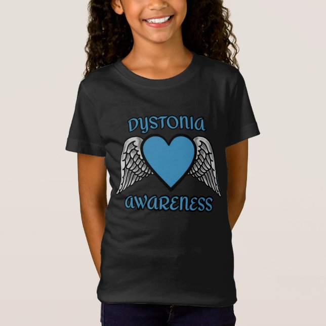 Heart/Wings...Dystonia T-Shirt (Front)