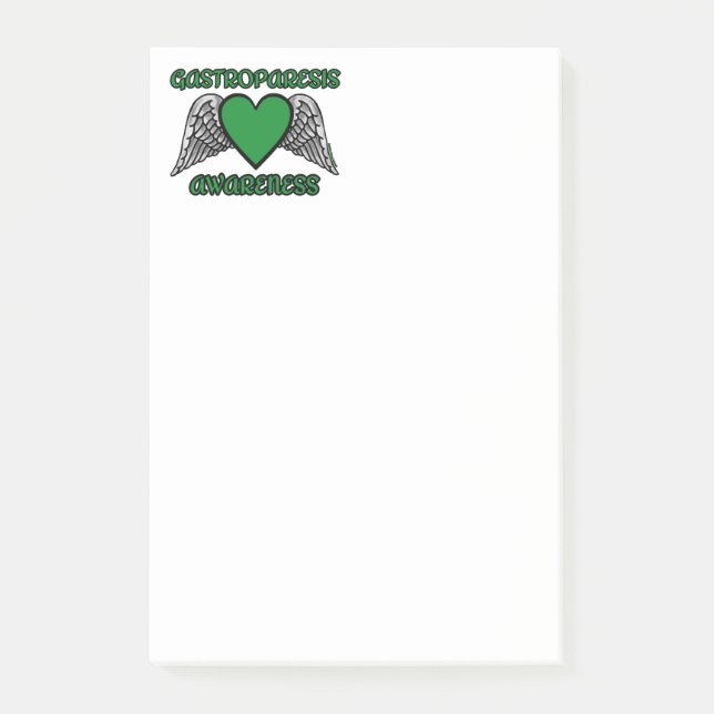 Heart/Wings...Gastroparesis Notes (Front)
