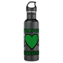 Heart/Wings...Gastroparesis Stainless Steel Water Bottle