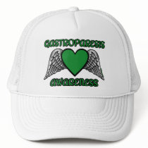 Heart/Wings...Gastroparesis Trucker Hat