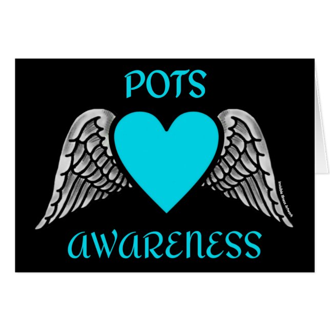 Heart/Wings...POTS Cards (Front Horizontal)