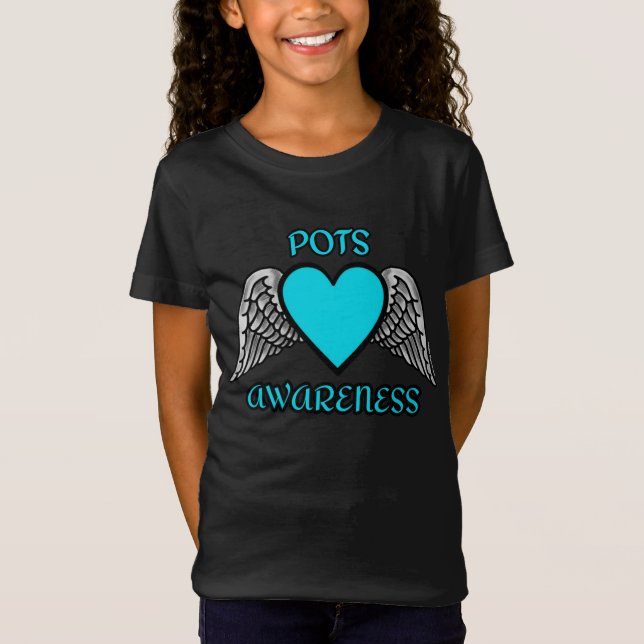 Heart/Wings...POTS T-Shirt (Front)