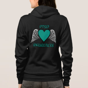 Heart/Wings...PTSD Hoodie