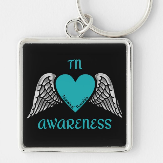 Heart/Wings...TN Keychain (Front)
