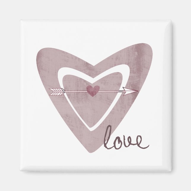 Heart with Arrow Magnet (Front)