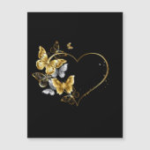 Heart with Golden Butterflies (Front)