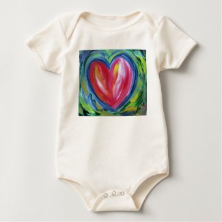 Heart with Hope Art Love Painting Custom T-Shirts