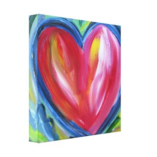 Heart with Hope Canvas Painting Art Painting