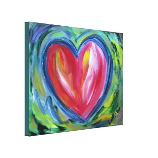 Heart with Hope Canvas Painting Art Painting