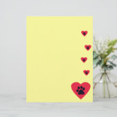 Heart with Paw Print (Standing Front)