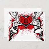 Heart with Wings (Front/Back)