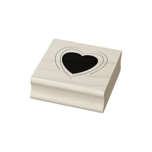 Heart Wood Art Stamp (Stamp)