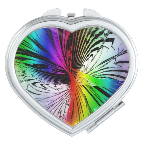 Heart Works  Compact Mirror