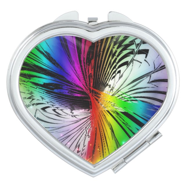Heart Works  Compact Mirror (Front)