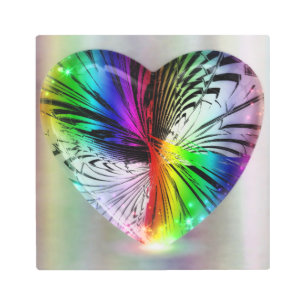Heart Works Metal Print