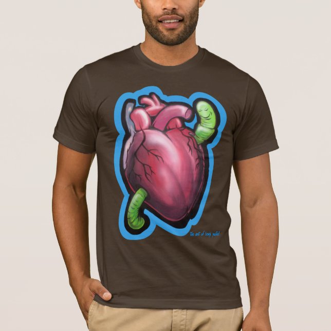 Heart Worm T-Shirt (Front)