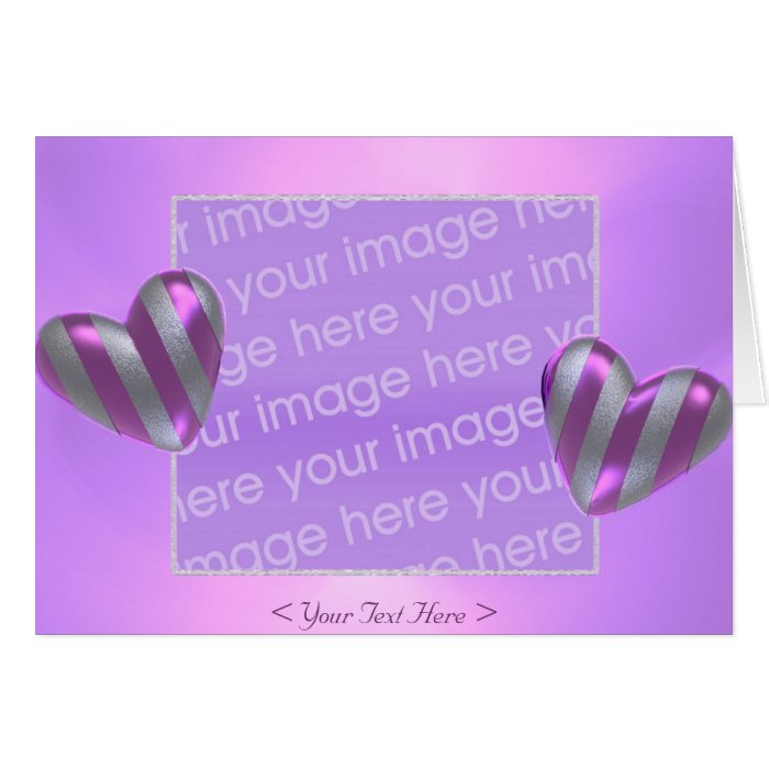 Heart Wraps1 (photo frame) Greeting Card