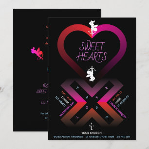 Heart X Sweet Hearts Invitation