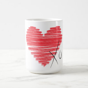 Heart XO Coffee Mug