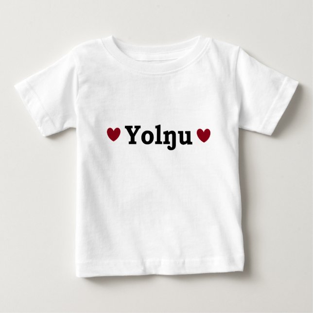 Heart Yolngu Pride Baby Shirt (Front)