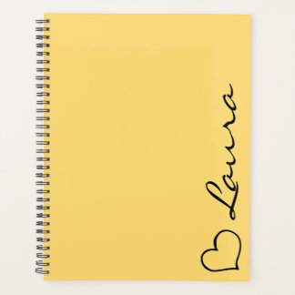 Heart Your Name Script Custom Gift Planner