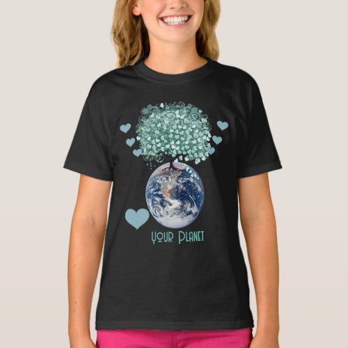 Heart Your Planet Ultra Cute T_Shirt