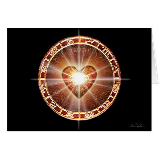 Heart Zodiac Cards (Front Horizontal)