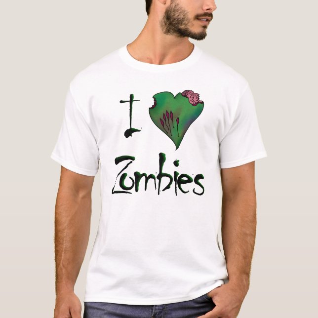 Heart Zombies - Light T-Shirt (Front)