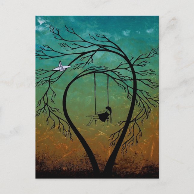 Heartache and Poetry 20... Postcard (Front)