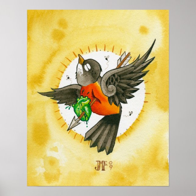 "Heartache" Poster (Front)