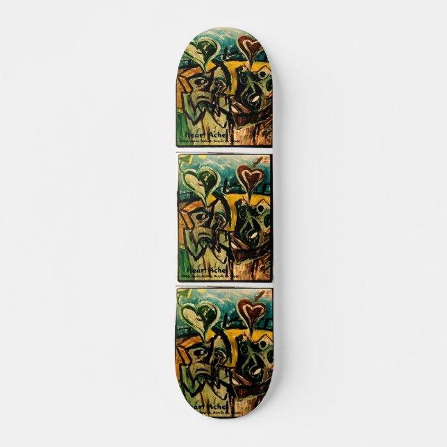 HEARTACHE SKATEBOARD DECK (Front)