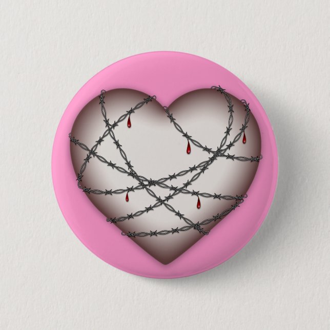 HeartAttack2 (customize t!) Button (Front)