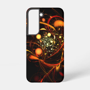 Heartbeat Abstract Art Samsung Galaxy S22 Case