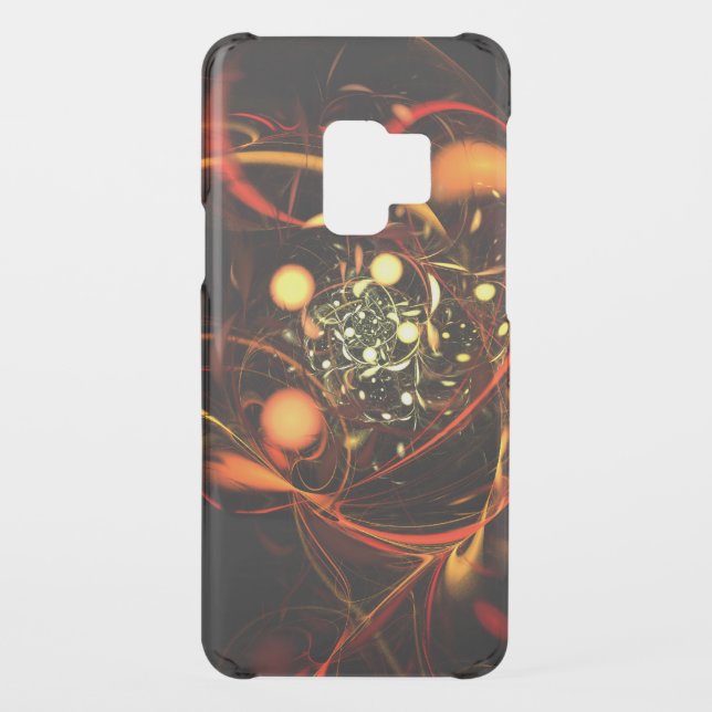 Heartbeat Abstract Art Uncommon Samsung Galaxy Case (Back)