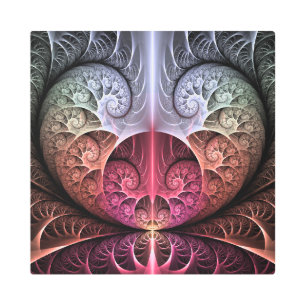 Heartbeat, Abstract Surreal Fantasy Fractal Art