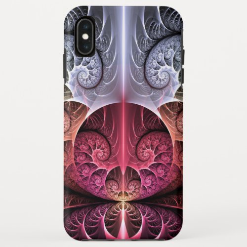 Heartbeat Abstract Surreal Fantasy Fractal Art iPhone XS Max Case