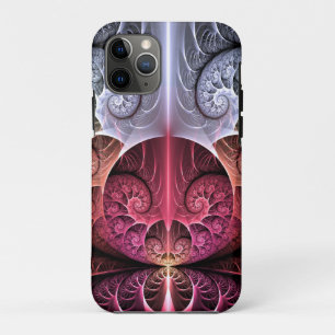 Heartbeat, Abstract Surreal Fantasy Fractal Art iPhone 11 Pro Case
