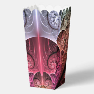 Heartbeat, Abstract Surreal Fantasy Fractal Art Favor Boxes