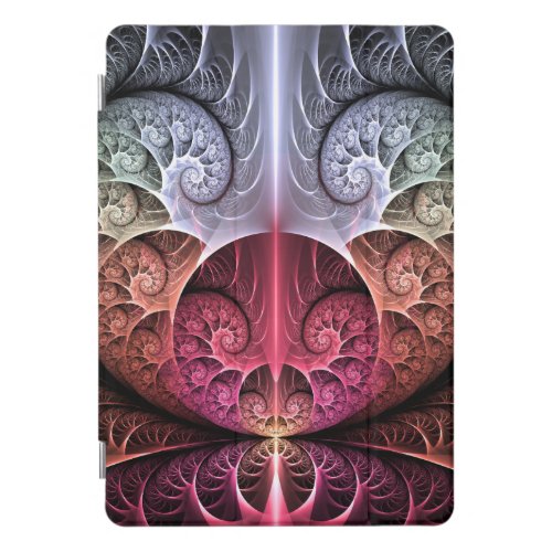 Heartbeat Abstract Surreal Fantasy Fractal Art iPad Pro Cover