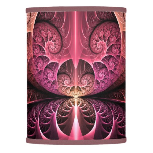 Heartbeat Abstract Surreal Fantasy Fractal Art Lamp Shade