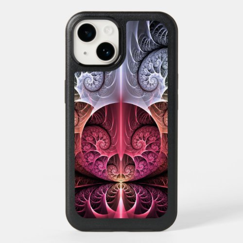 Heartbeat Abstract Surreal Fantasy Fractal Art OtterBox iPhone 14 Case