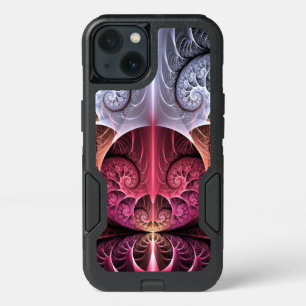Heartbeat, Abstract Surreal Fantasy Fractal Art iPhone 13 Case