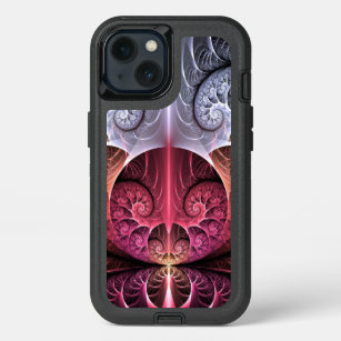Heartbeat, Abstract Surreal Fantasy Fractal Art iPhone 13 Case