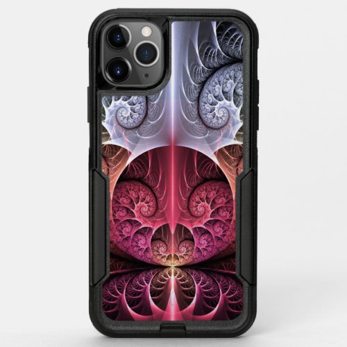 Heartbeat Abstract Surreal Fantasy Fractal Art OtterBox Commuter iPhone 11 Pro Max Case