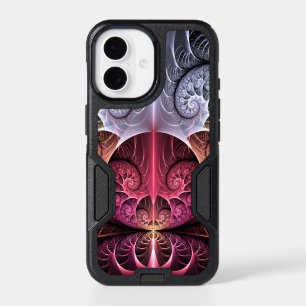 Heartbeat, Abstract Surreal Fantasy Fractal Art iPhone 17 Case